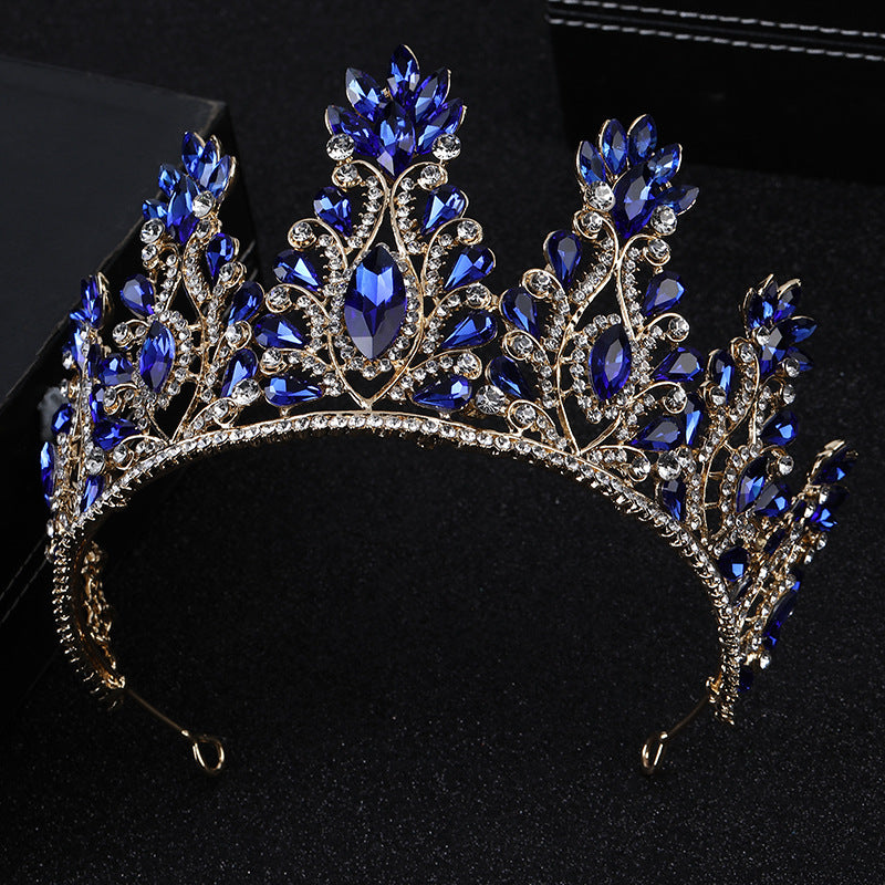 Hot Selling Bridal Rhinestone Crown Tiara, Wedding Accessories, Alloy Crown