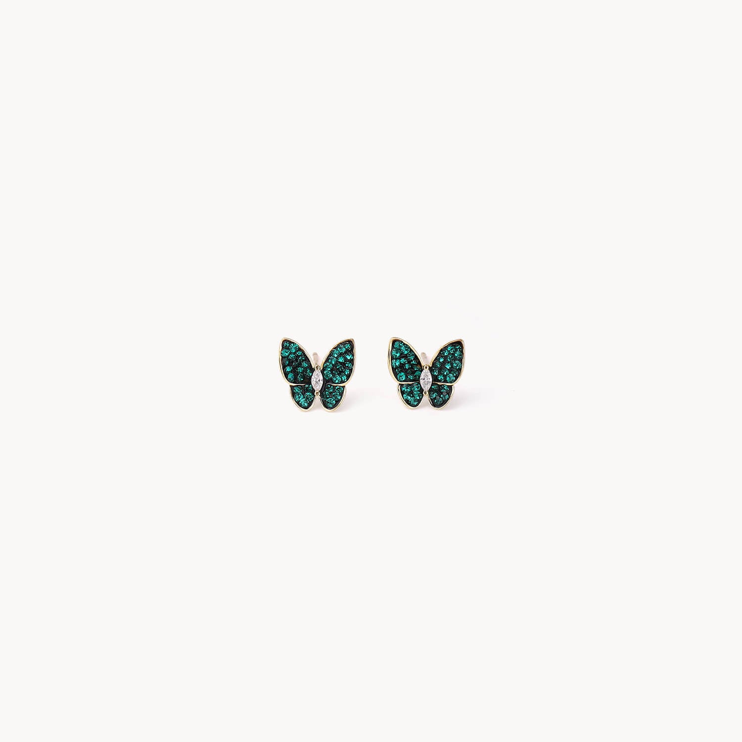 New Temperament Sweet Butterflies Whole Body Stud Earrings