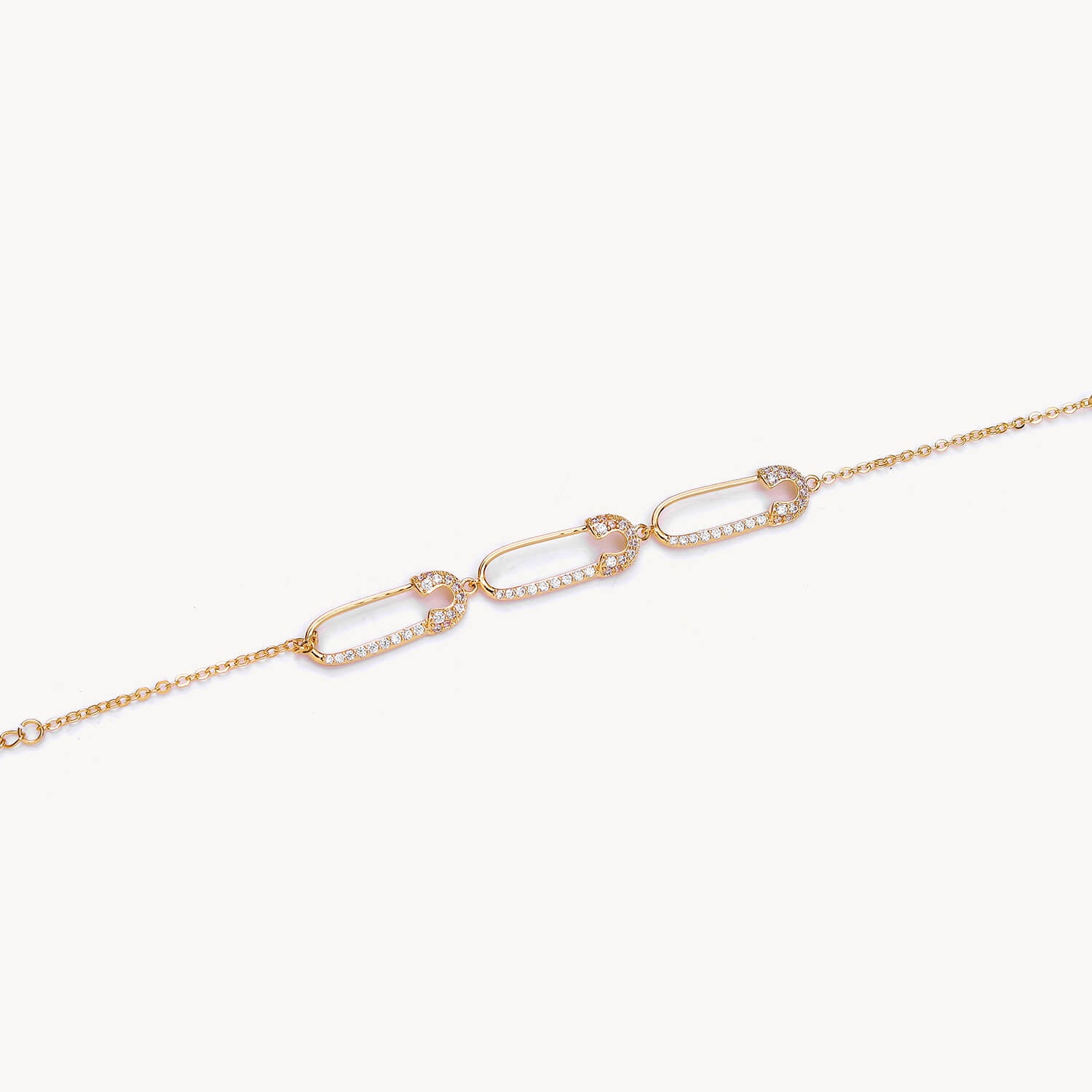 The new simple and exquisite light luxury diamond bracelet