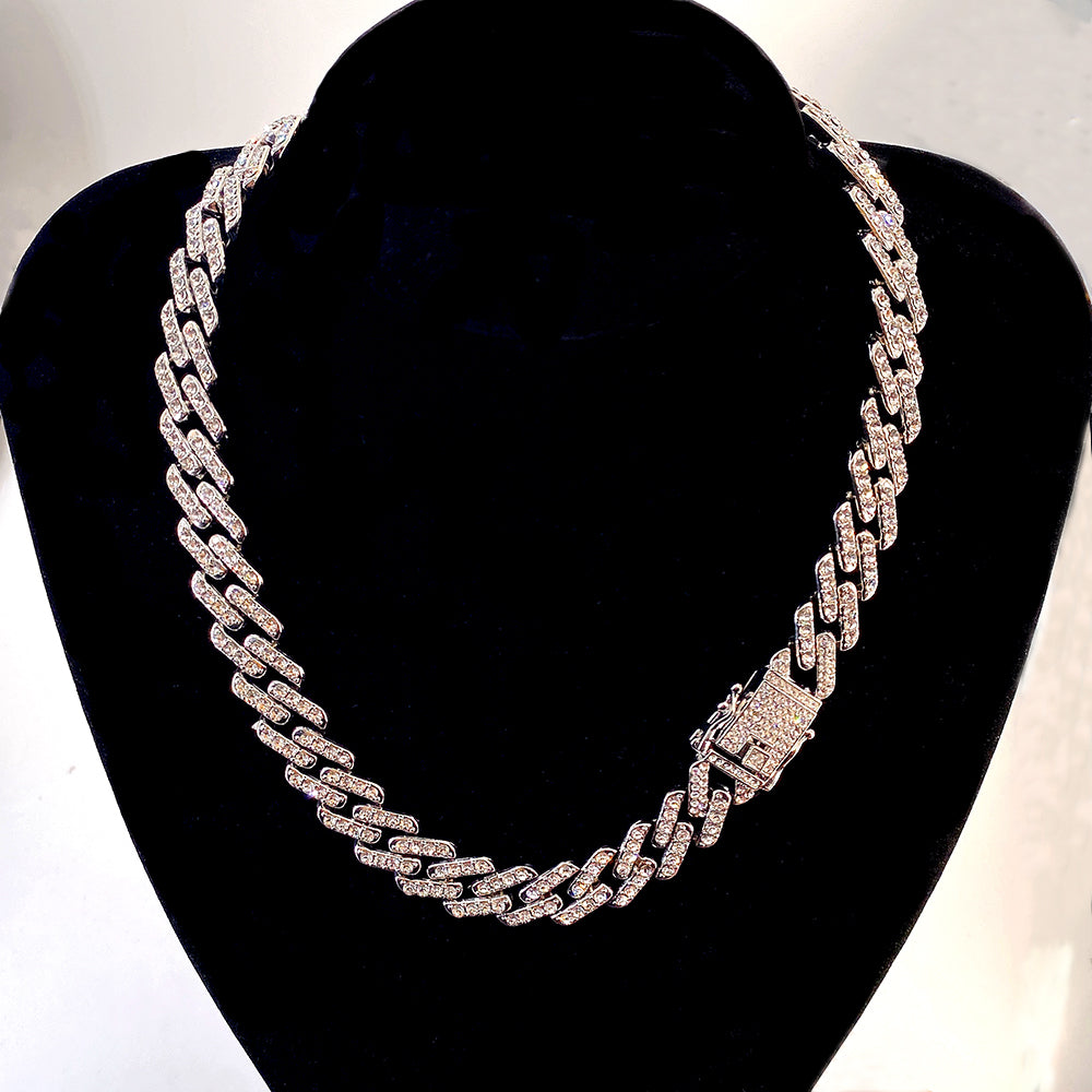 Miami Sterling Cuban Chain and Bracelet