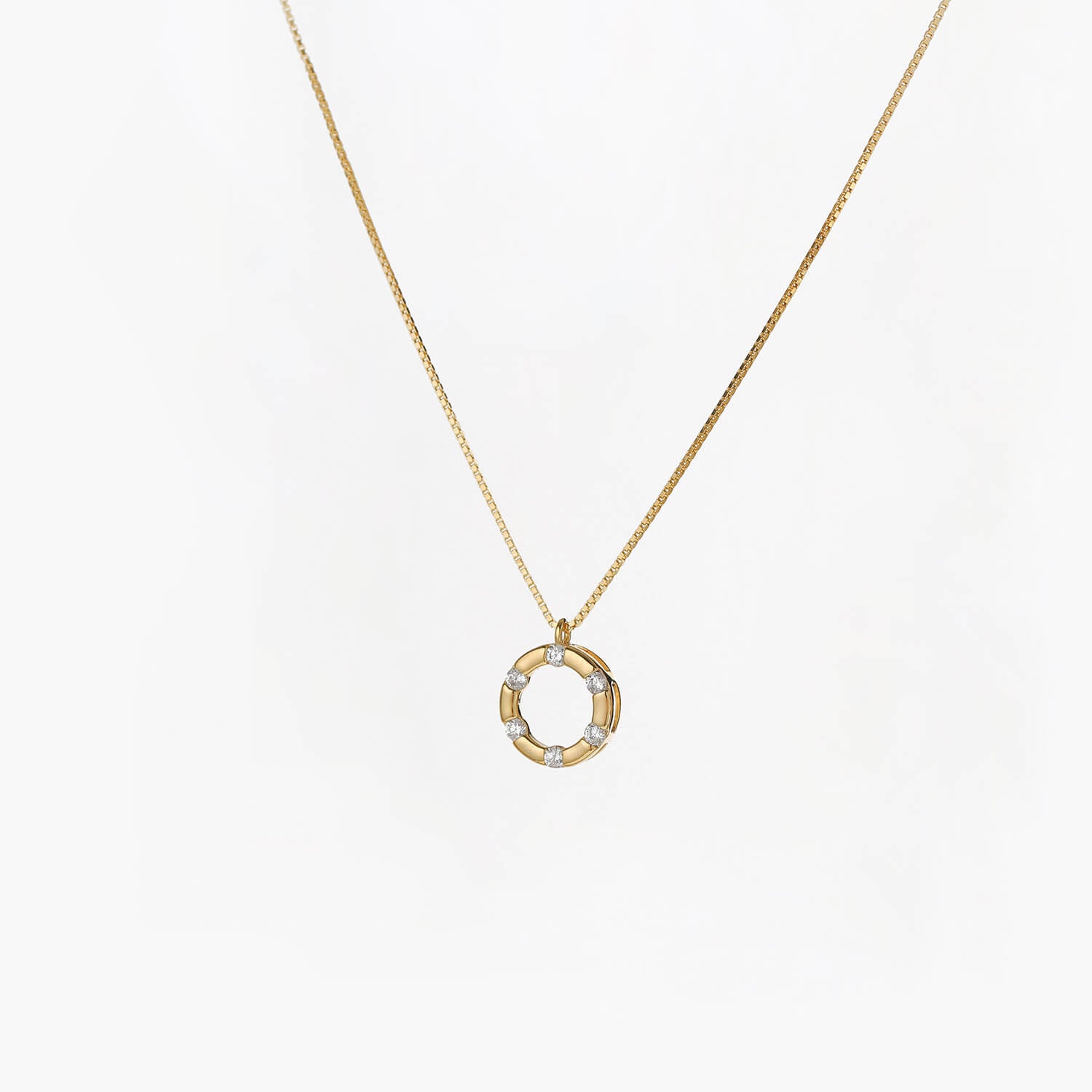 Simple design light luxury clavicle chain