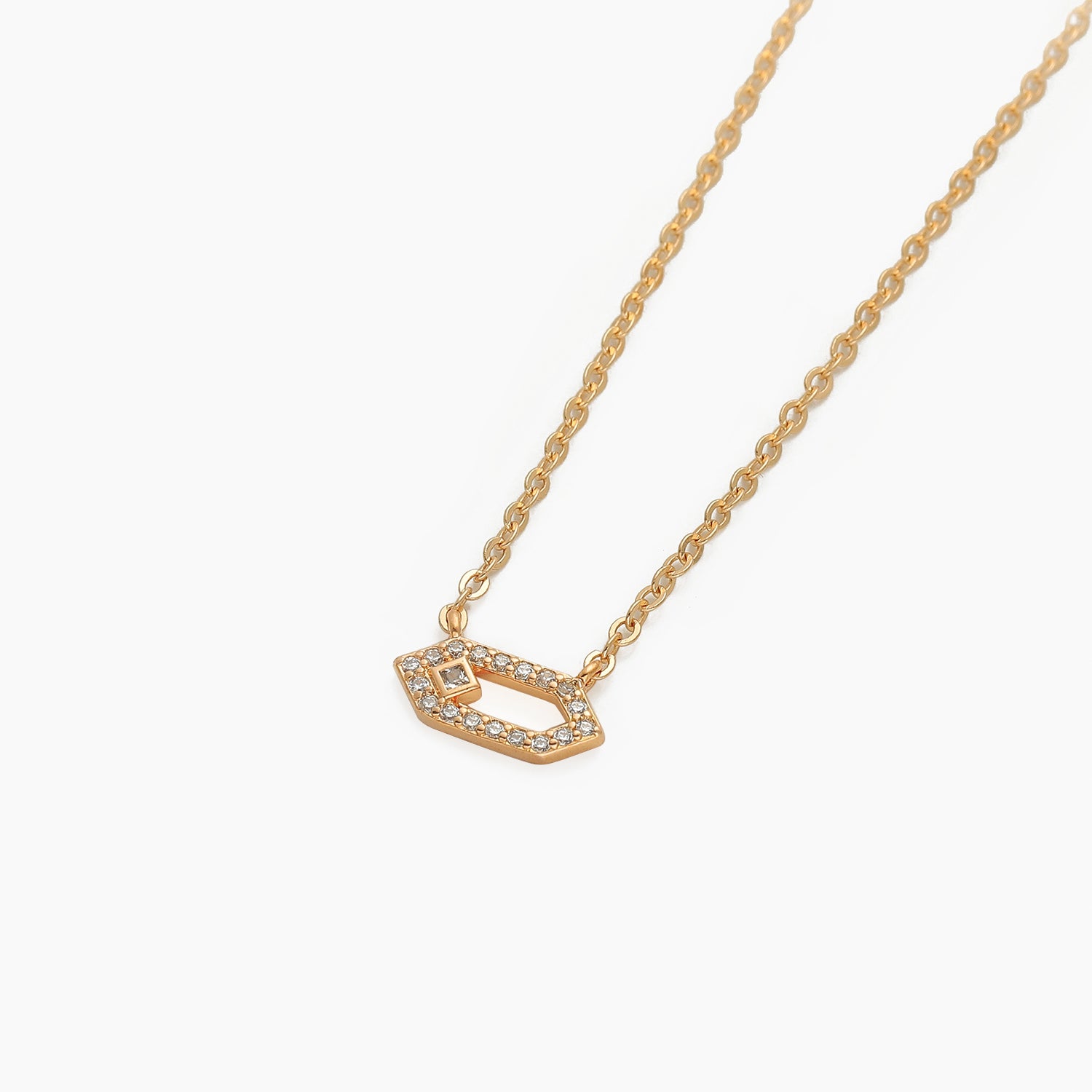 Niche Light Luxury Paperclip Necklace